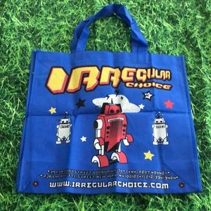 Irregular Choice non-woven woven shopping bag